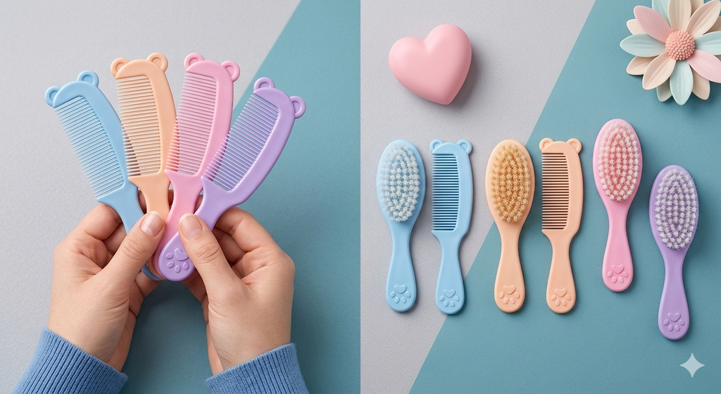 Baby Hair Brush & Comb Set