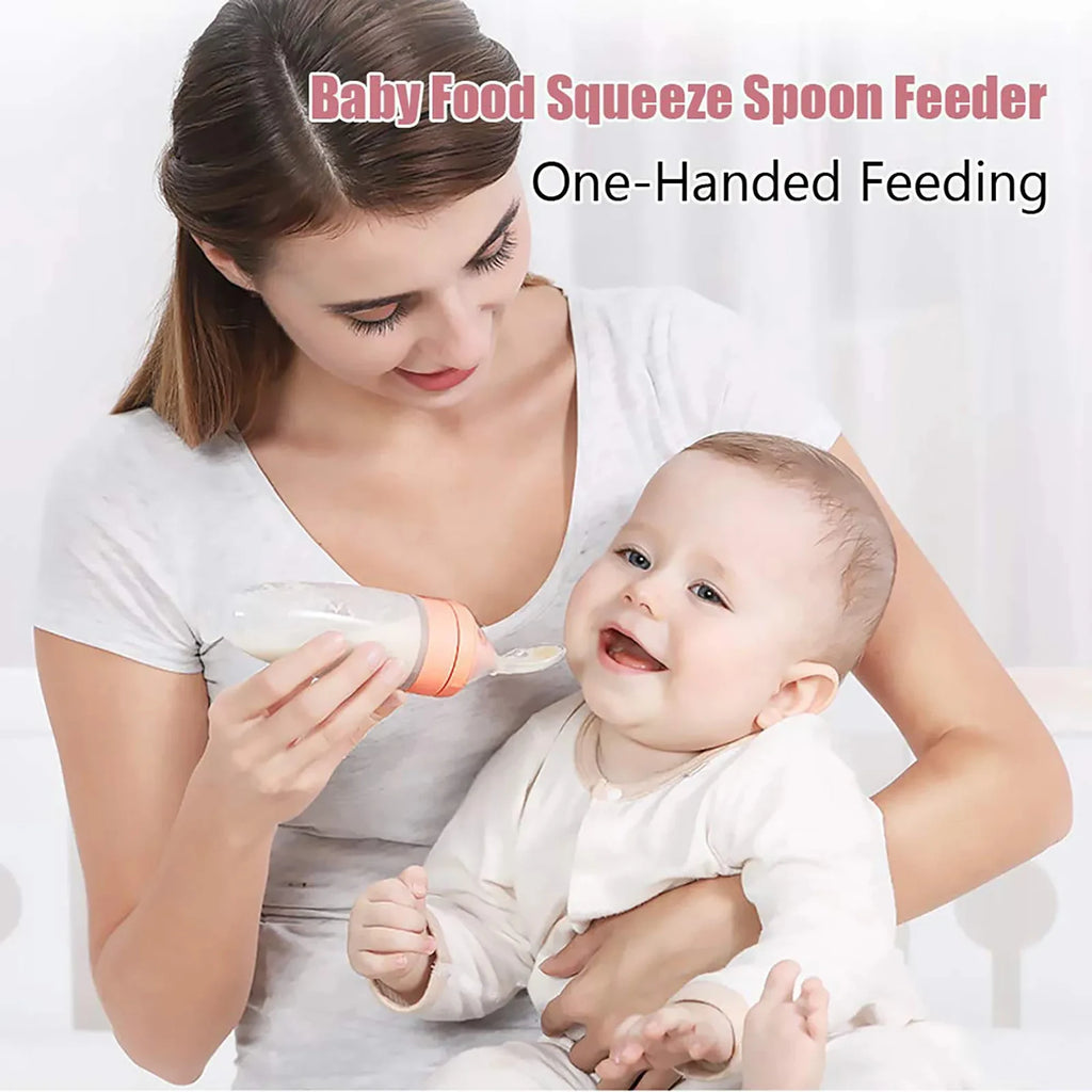 Baby Squeeze Feeding Spoon