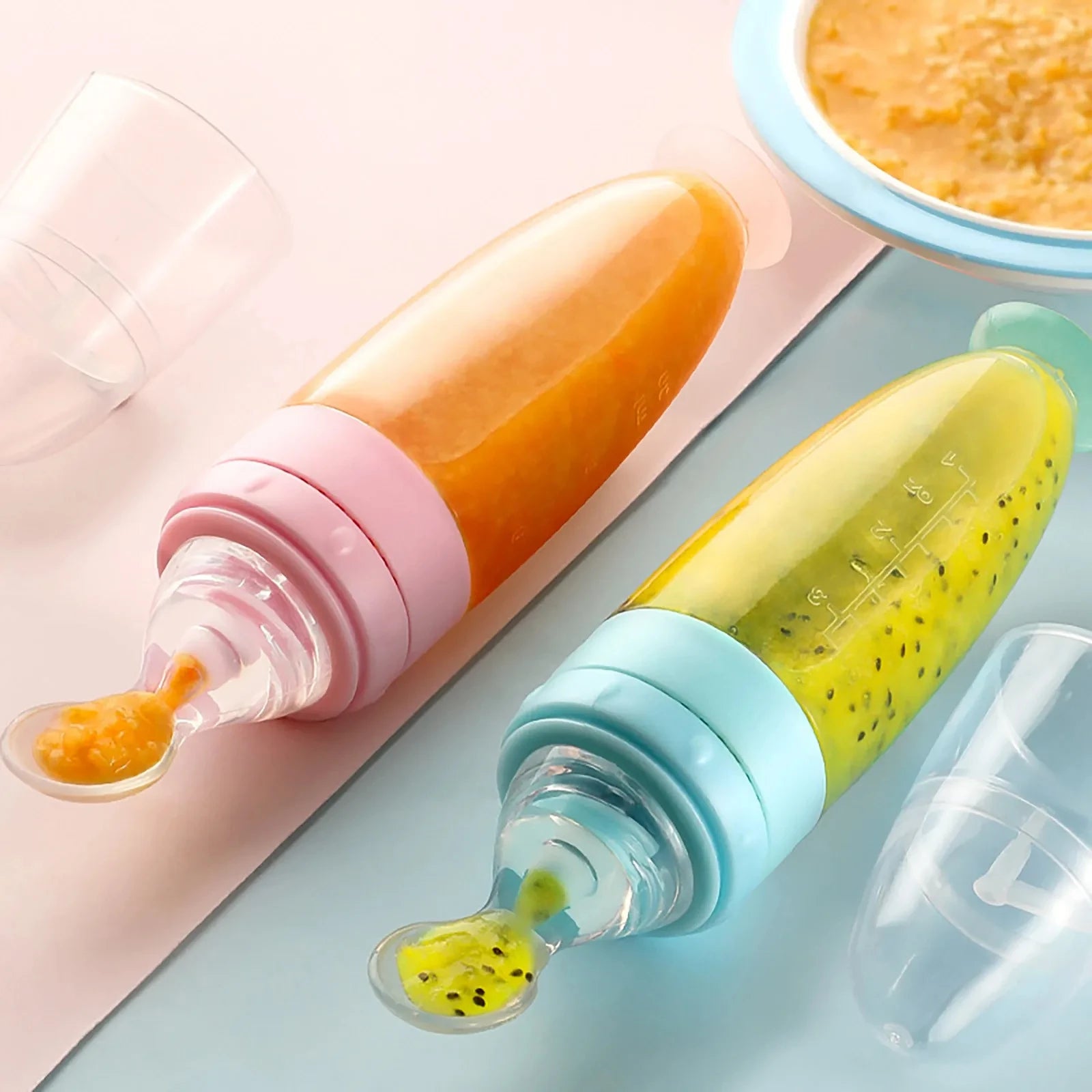 Baby Squeeze Feeding Spoon