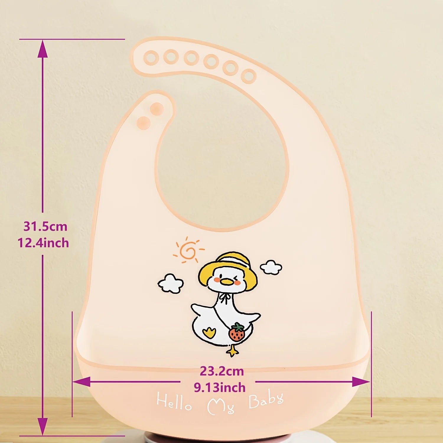 Waterproof Silicone Baby Bibs
