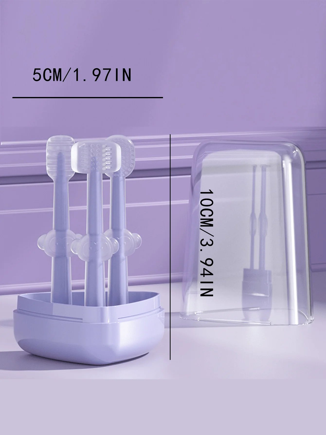 Baby Silicone Finger Toothbrush