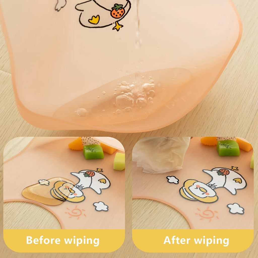 Waterproof Silicone Baby Bibs