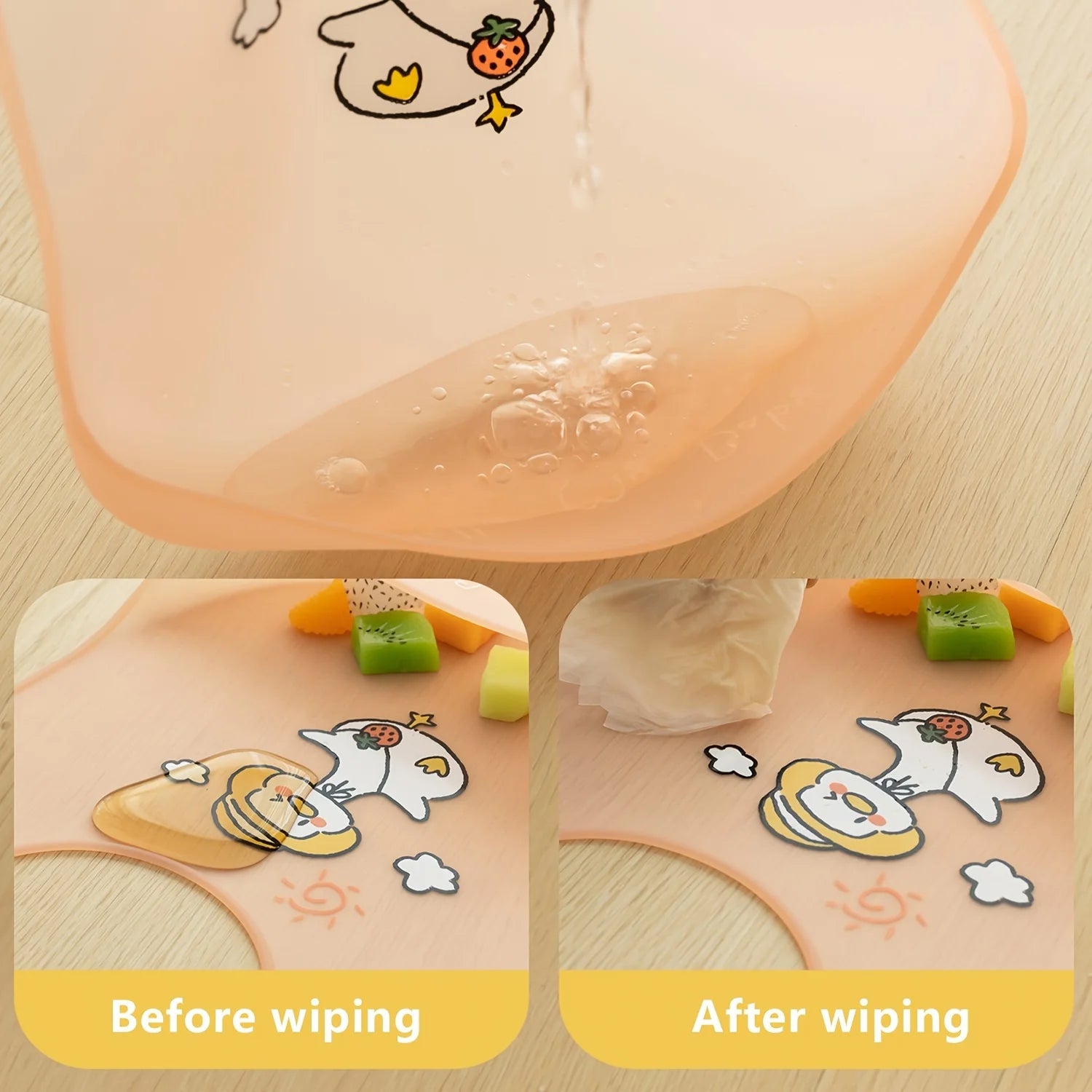 Waterproof Silicone Baby Bibs