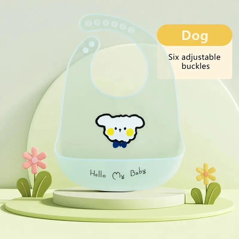 Waterproof Silicone Baby Bibs