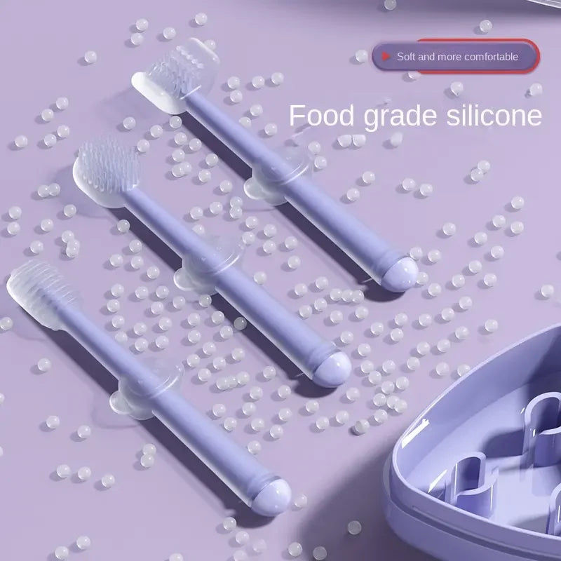 Baby Silicone Finger Toothbrush